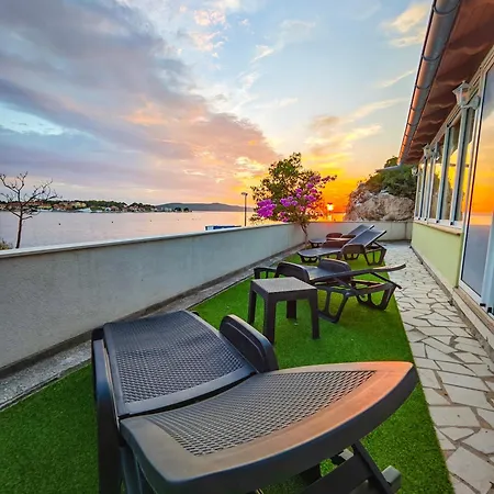 Rooftop View To Krapanj Brodarica (Sibenik-Knin)