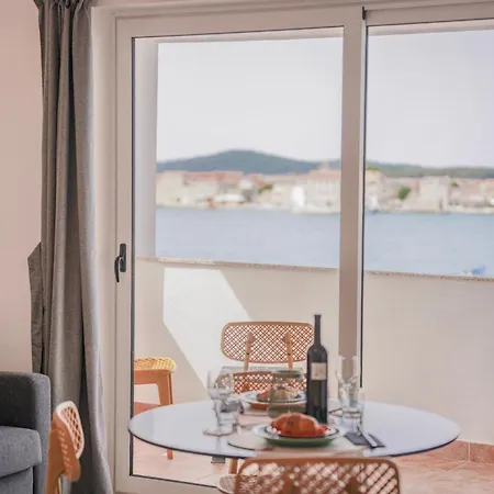 Rooftop View To Krapanj Brodarica (Sibenik-Knin)